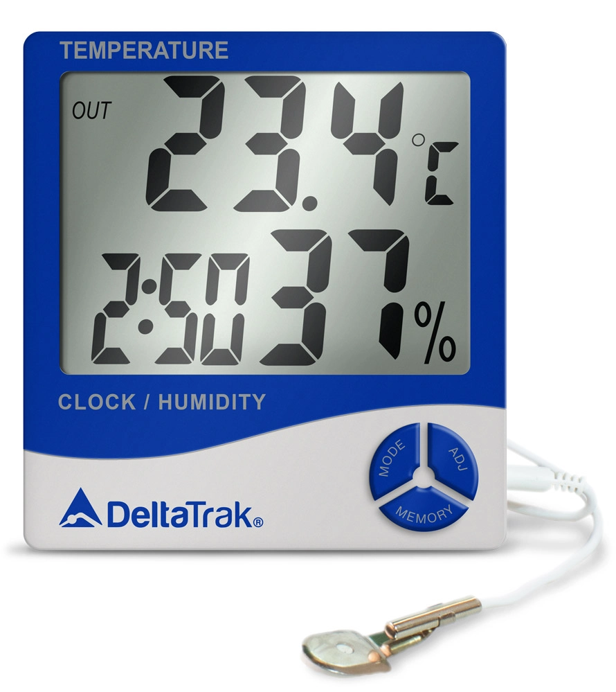 Jumbo Display Wall Mount Thermo-Hygrometer, Model 13309